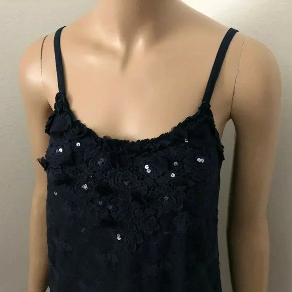 Abercrombie Lace Tank Top Size Small Blue - Picture 3 of 6